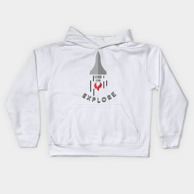 Explore Design Kids Hoodie by Justkeepbreathing94